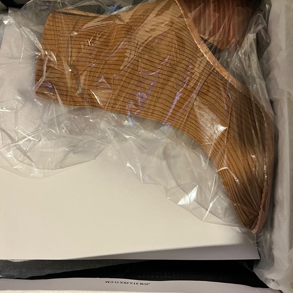 Nara Stacked-Heel Sock Booties - Picture 3 of 11